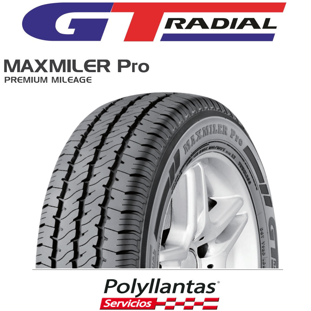 Llanta 195 R15C 106-104R Gt Radial Maxmiler Pro General