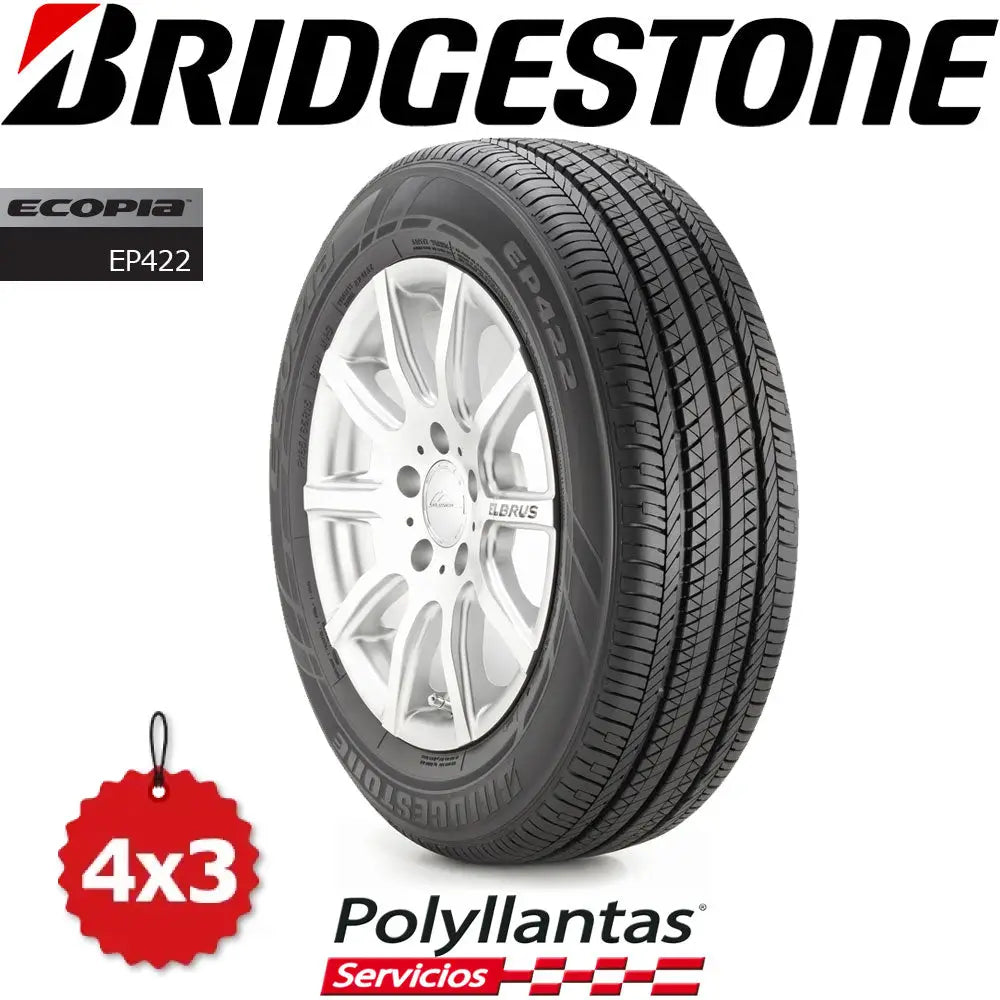 Llanta 195-60 R15 88H Bridgestone Ecopia Ep 422 Plus General