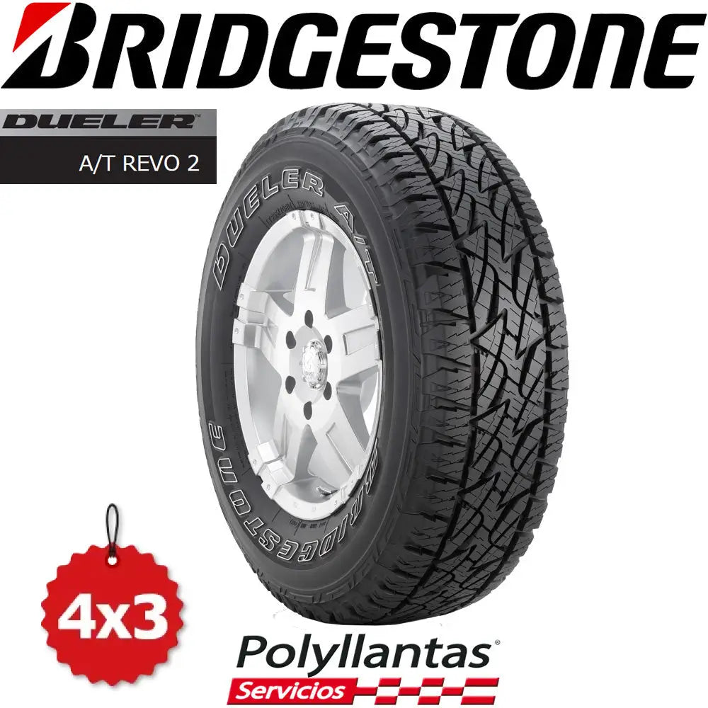 Llanta 255-70 R16 111H Bridgestone Dueler At Revo 2 Eo General