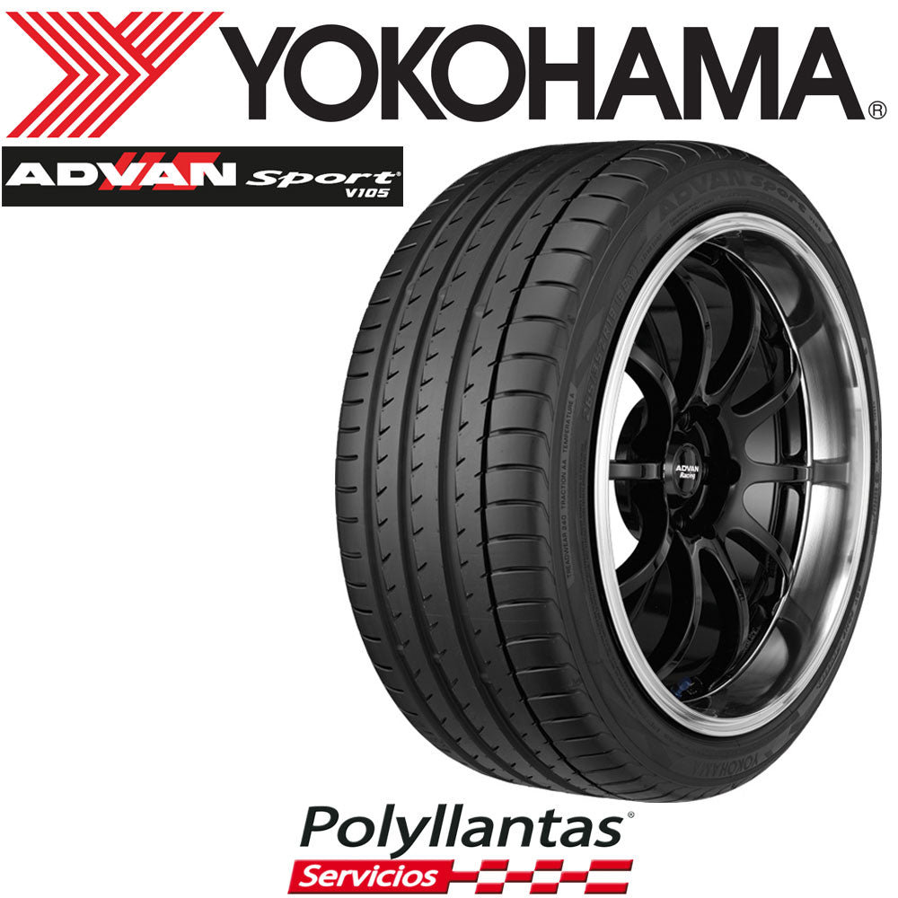 LLANTA 195-50 R16 84V YOKOHAMA ADVAN SPORT V105 EO – Polyllantas y