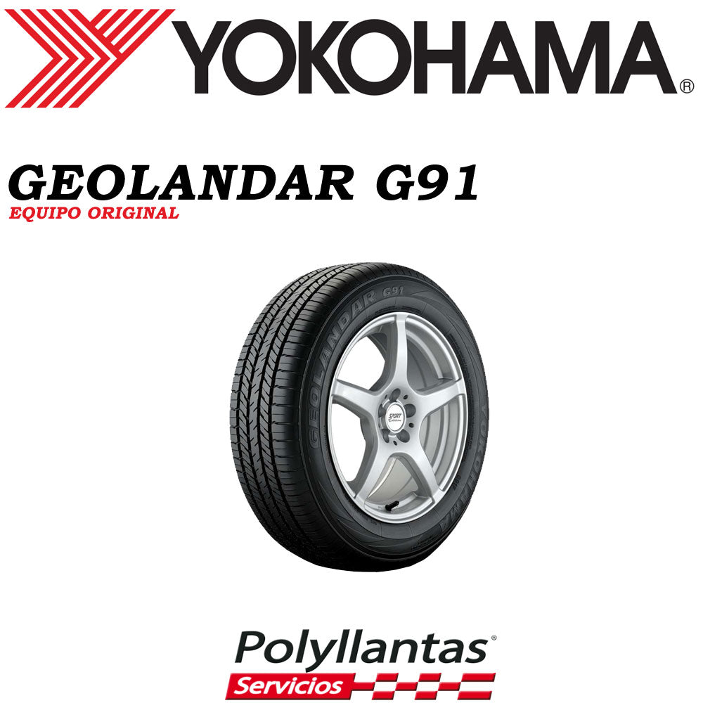 LLANTA 225-65 R17 102H YOKOHAMA GEOLANDAR G91AV EO