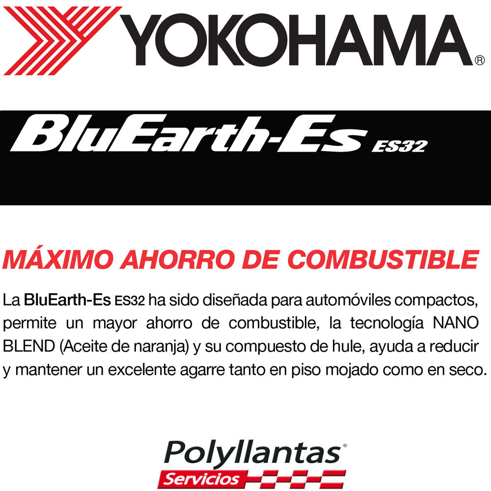 LLANTA 175-70 R13 82T YOKOHAMA BLUEARTH-ES ES32