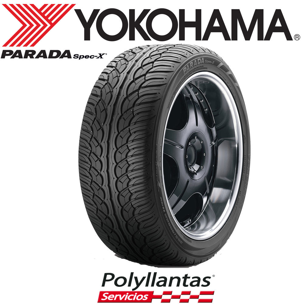 LLANTA 275-45 R20 110V YOKOHAMA PARADA SPEC-X PA02